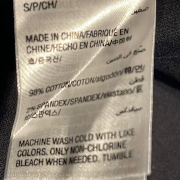 INC International Concepts Black Casual Button Down Shirt - Picture 10 of 10